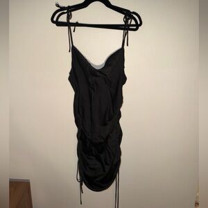 Lioness Slinky Black Dress